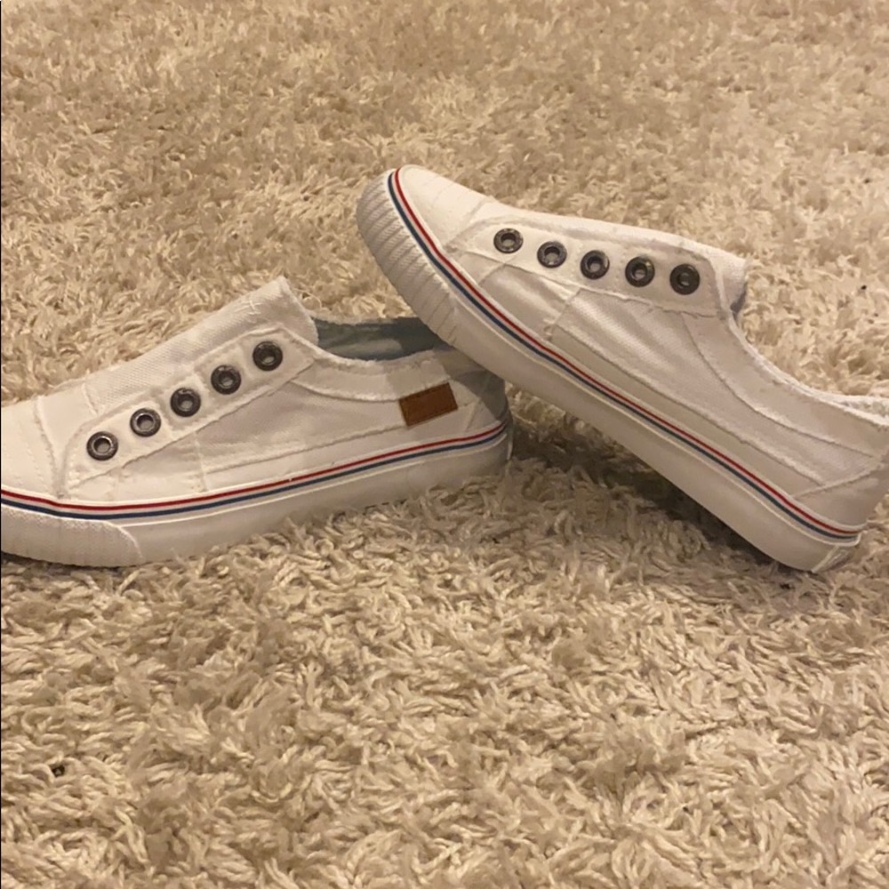 Blowfish White Tennis Sneakers